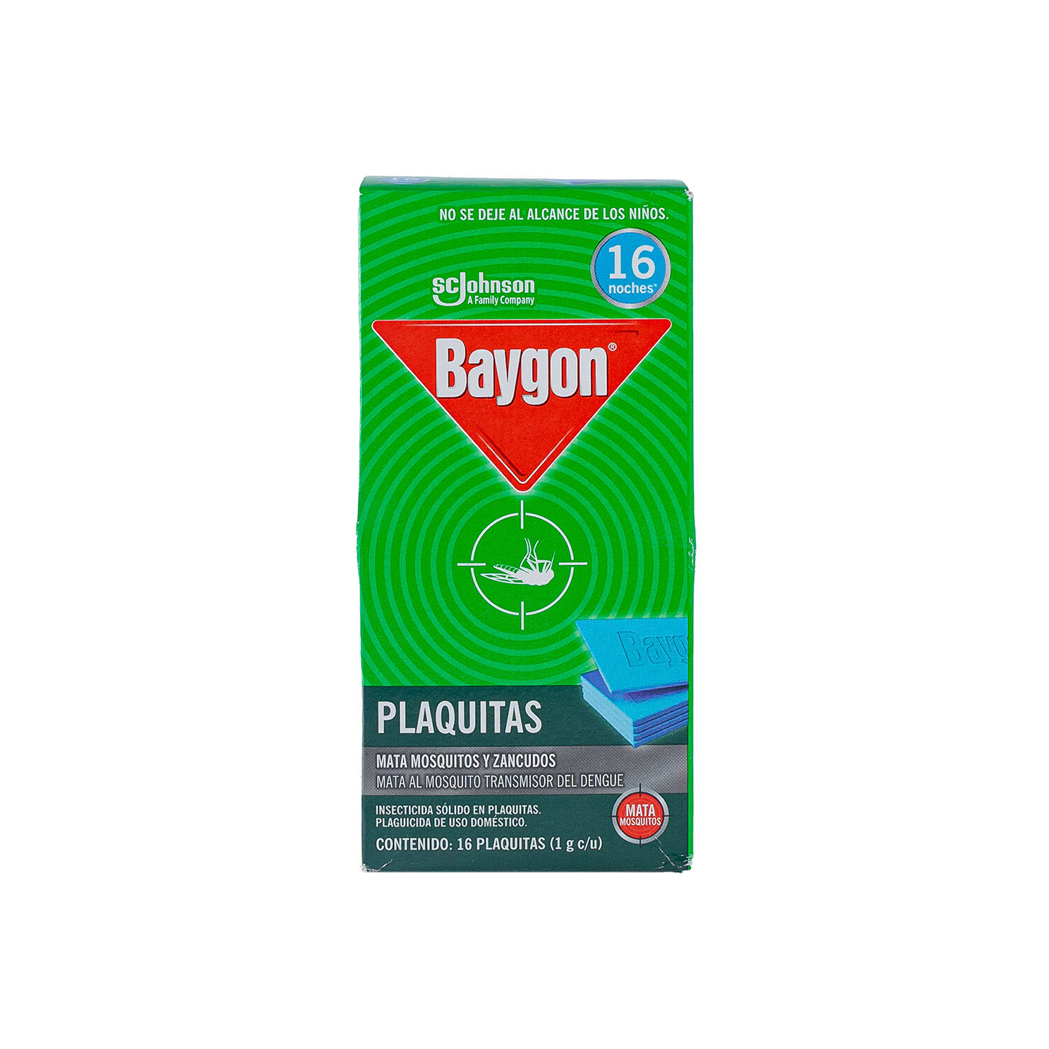 Insecticida Elect. Laminitas Rep Baygon 16.0 Pza