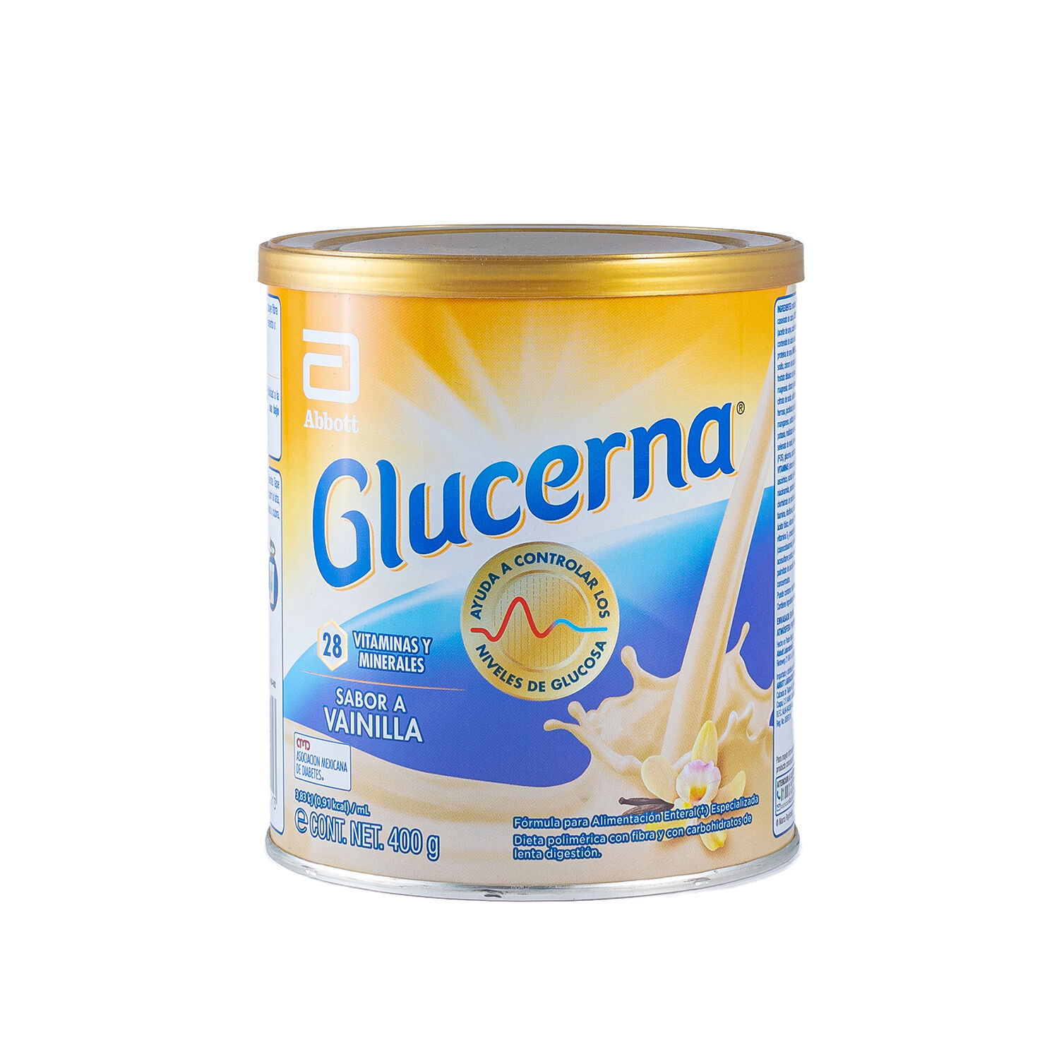 Polvo Vainilla Glucerna 400 0 Gr
