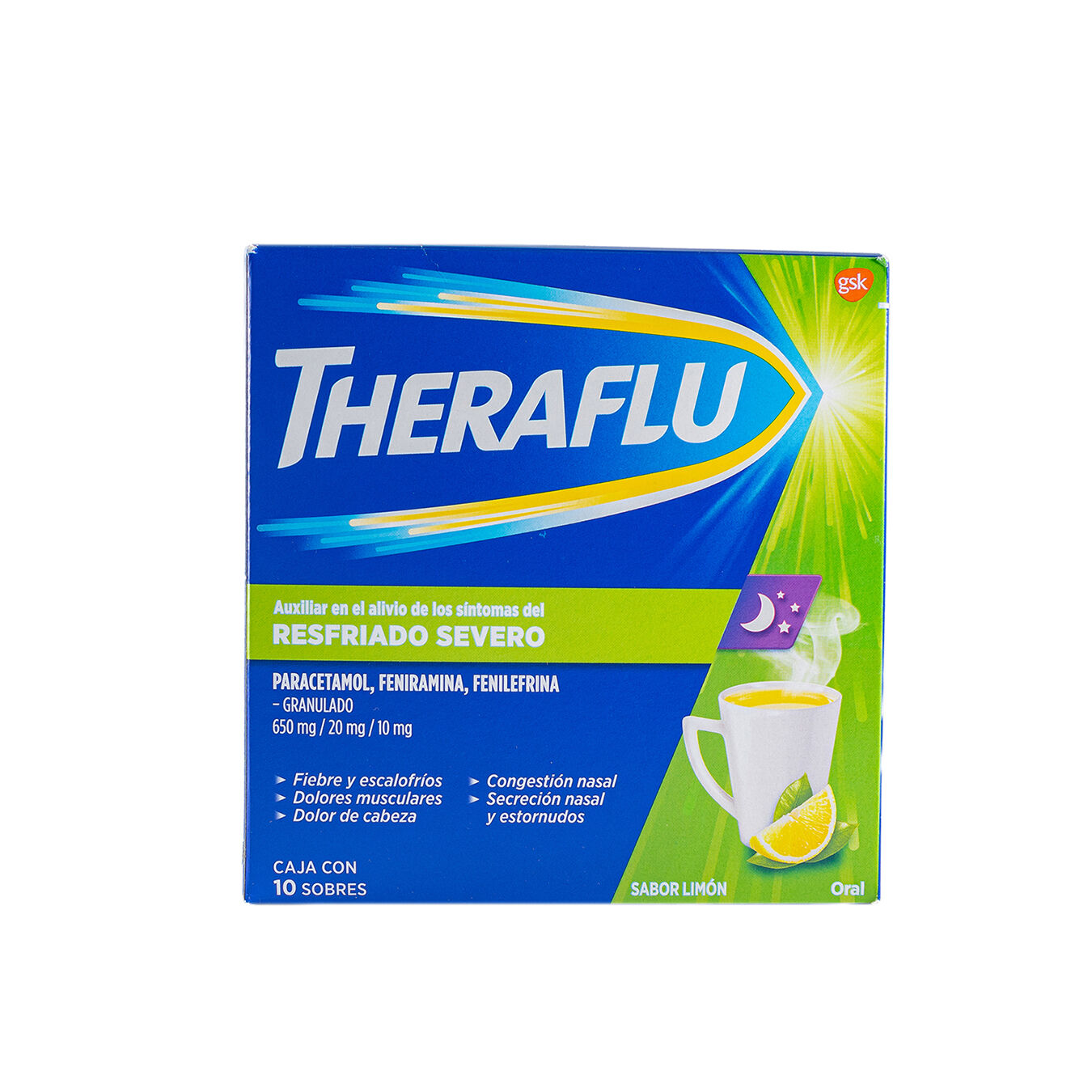 Limon Te Theraflu 10.0 Sob