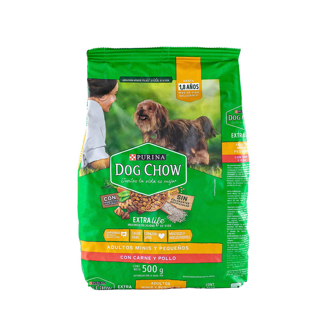 Comida P/perro Minis Dog Chow 500 G