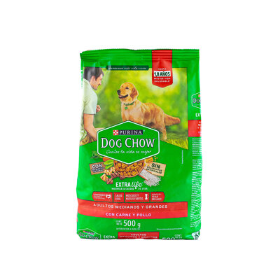 Comida P/perro Adulto Dog Chow 500 G