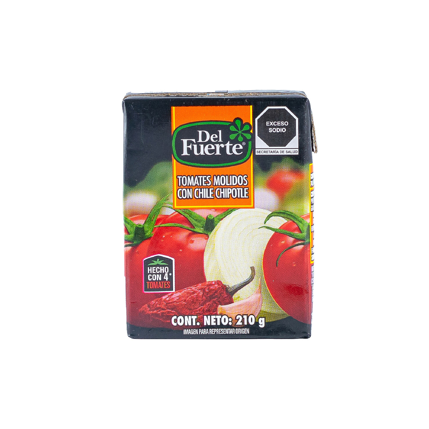 Pure De Tomate Con Chipotle Del Fuerte 210.0 Gr