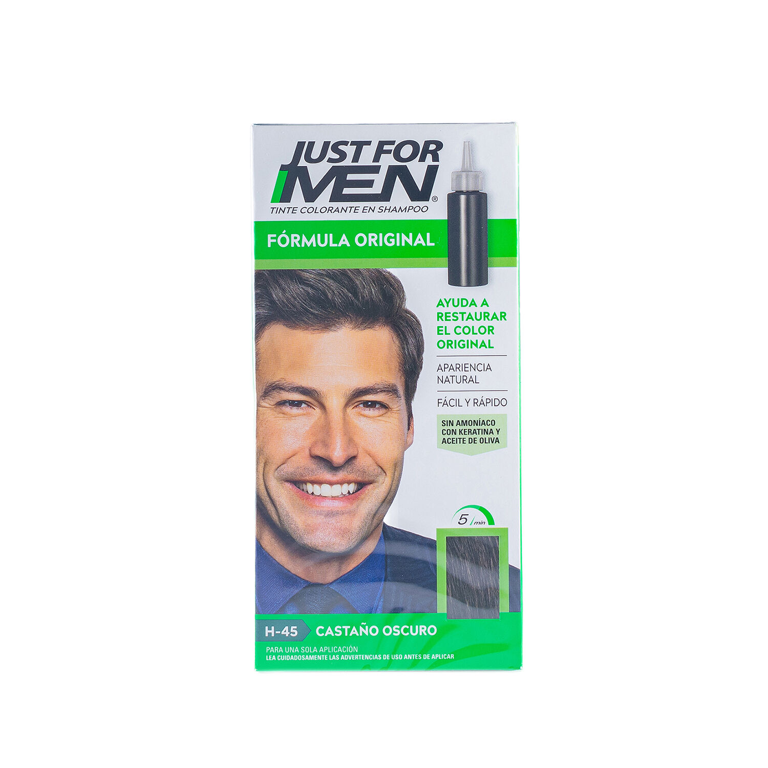 Shampoo Castano Obs Just For Men 60.0 Ml