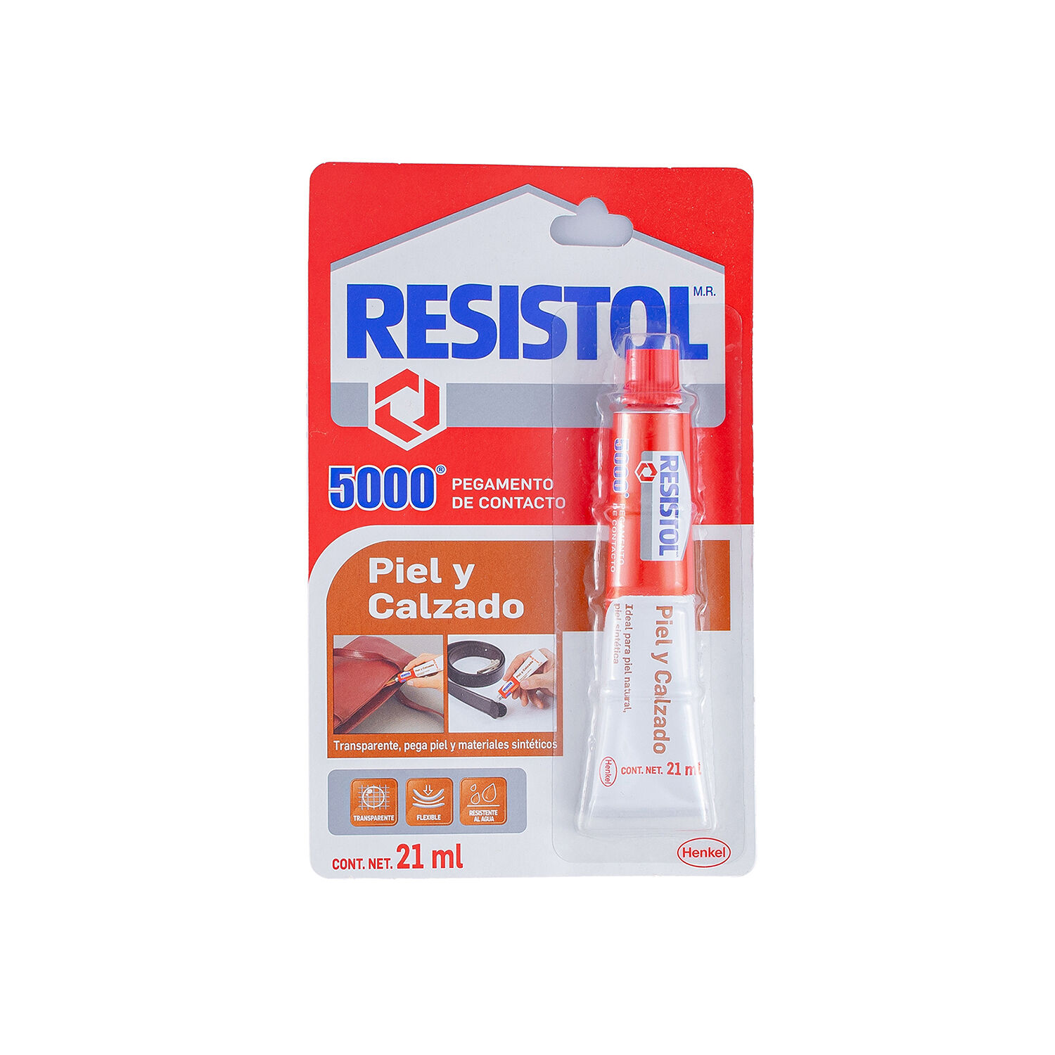 Pegamento 5000 Piel Y Calzado Resistol 21.0 Ml