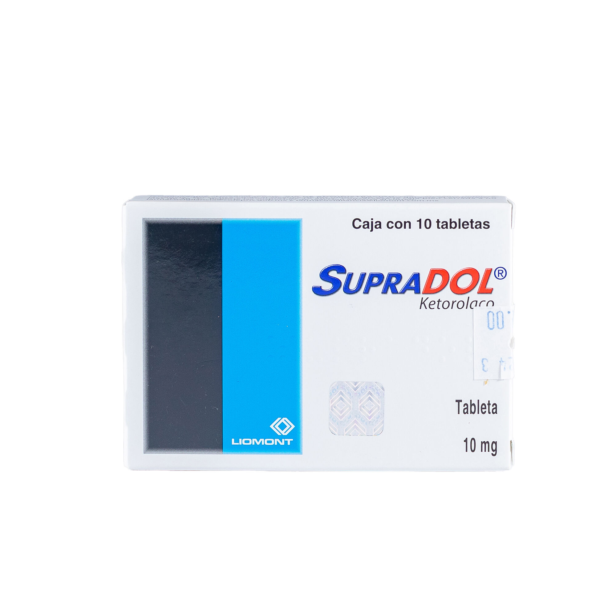 Ketorolaco 10 Mg. Supradol 10.0 Tab
