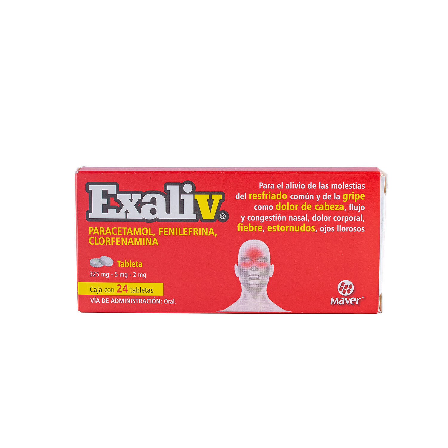 Paracetamol 325.00 Mg Generico 1.0 Pza