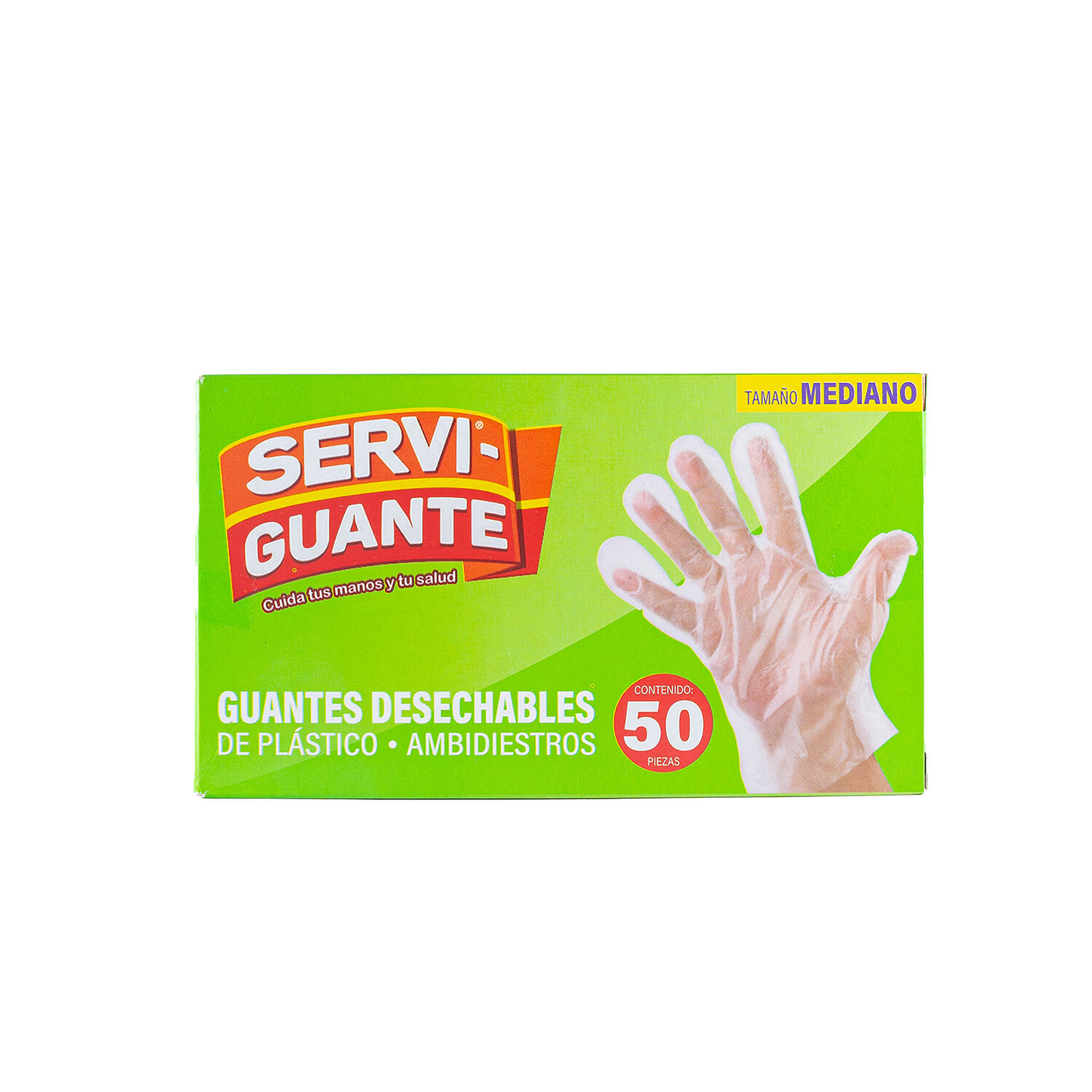 Guantes Medianos Servi Guante 50.0 Pza