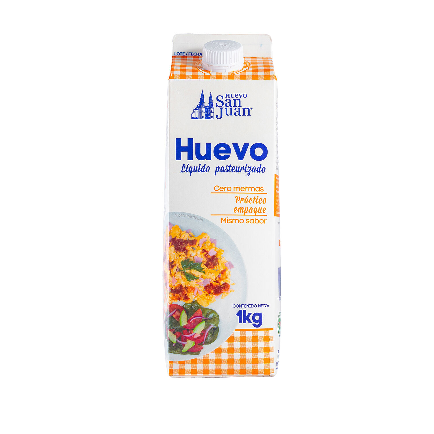 Huevo Liquido Entero San Juan 1.0 Kg