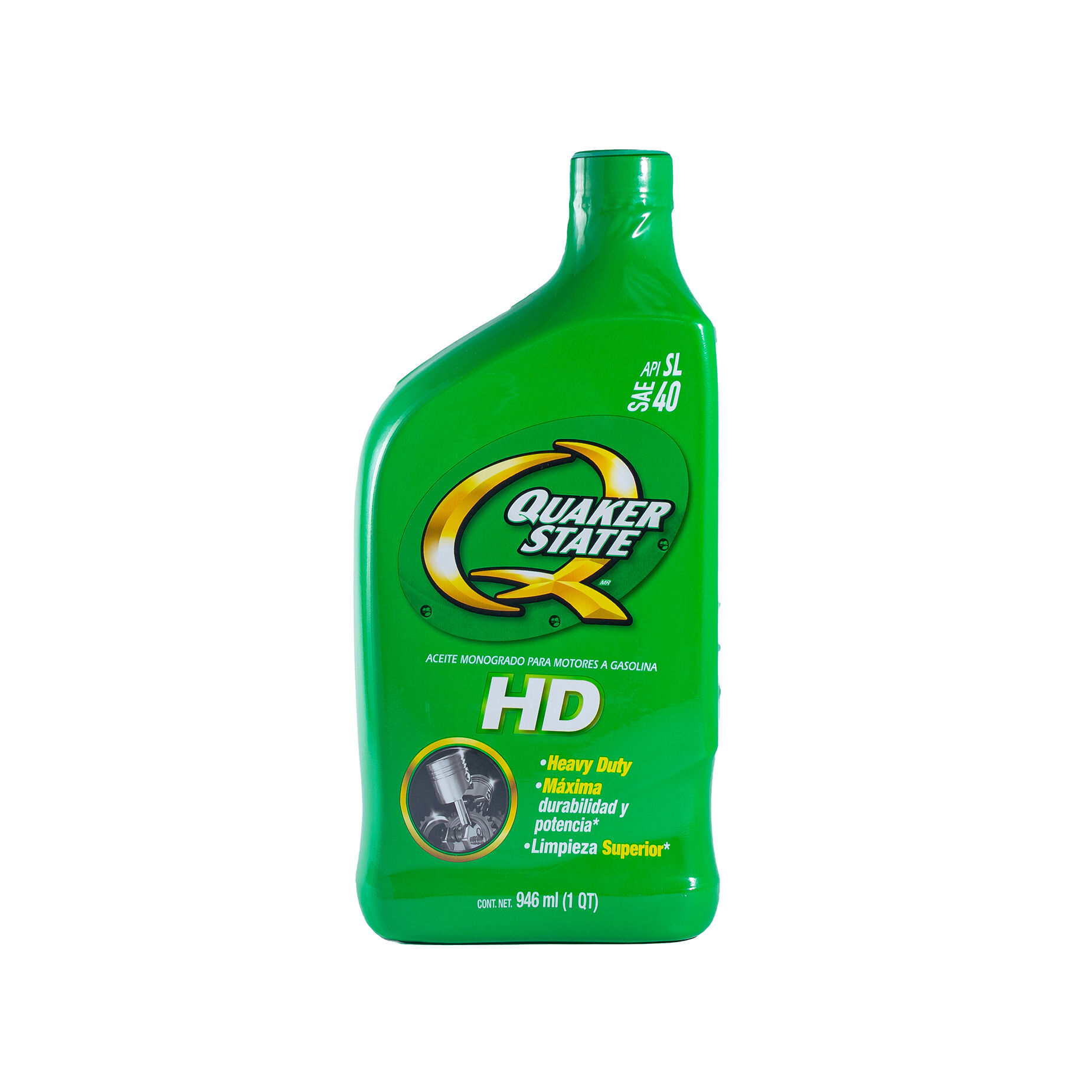 Aceite Motor Hd40 Monos Quaker State 946.0 Ml