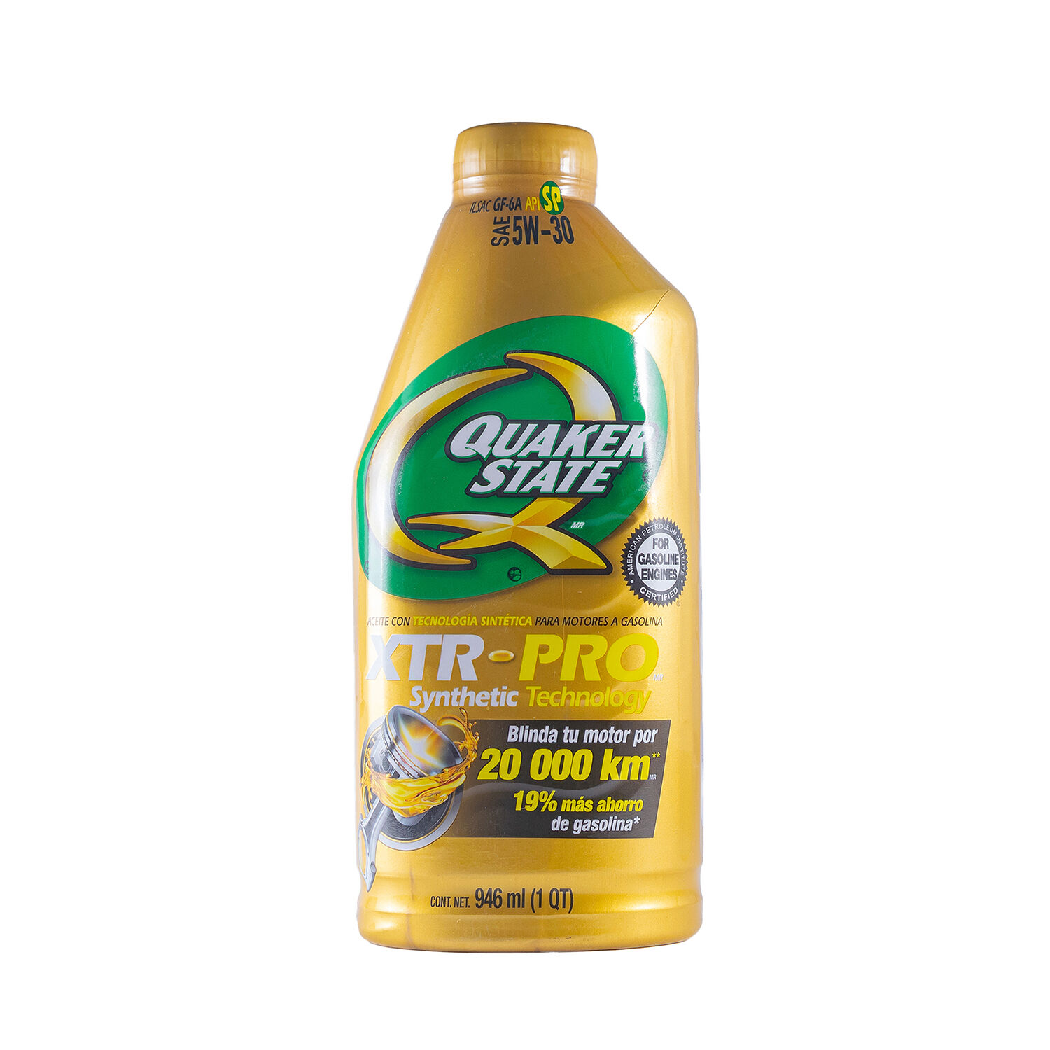 Aceite Semi Sintetico 5w 30 Xtr Pro 946 Ml Quaker State 1
