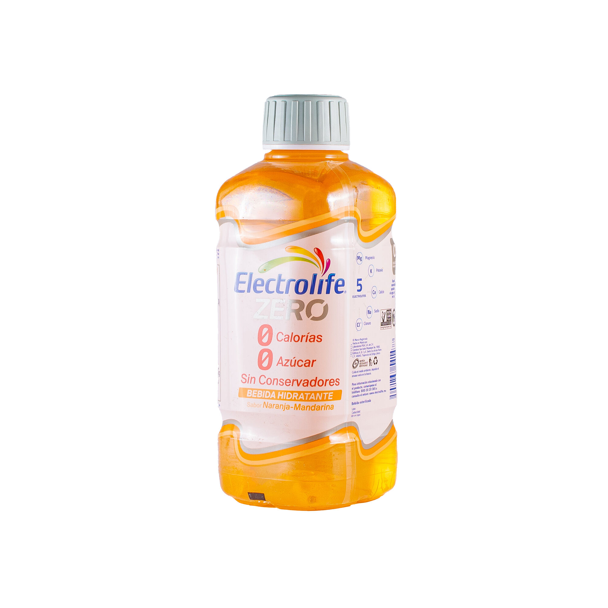 Suero Oral Naranja Mandarina Electrolife 625.0 Ml
