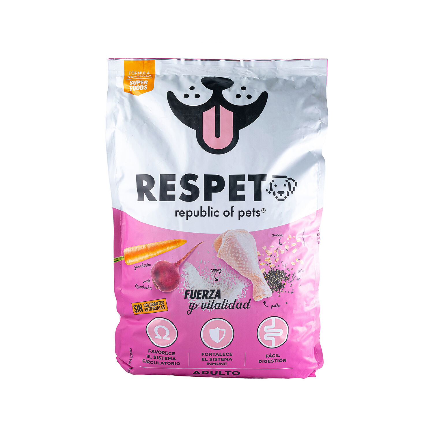 Comida P/perro Razas Pequeñas Respet 4.0 Kg