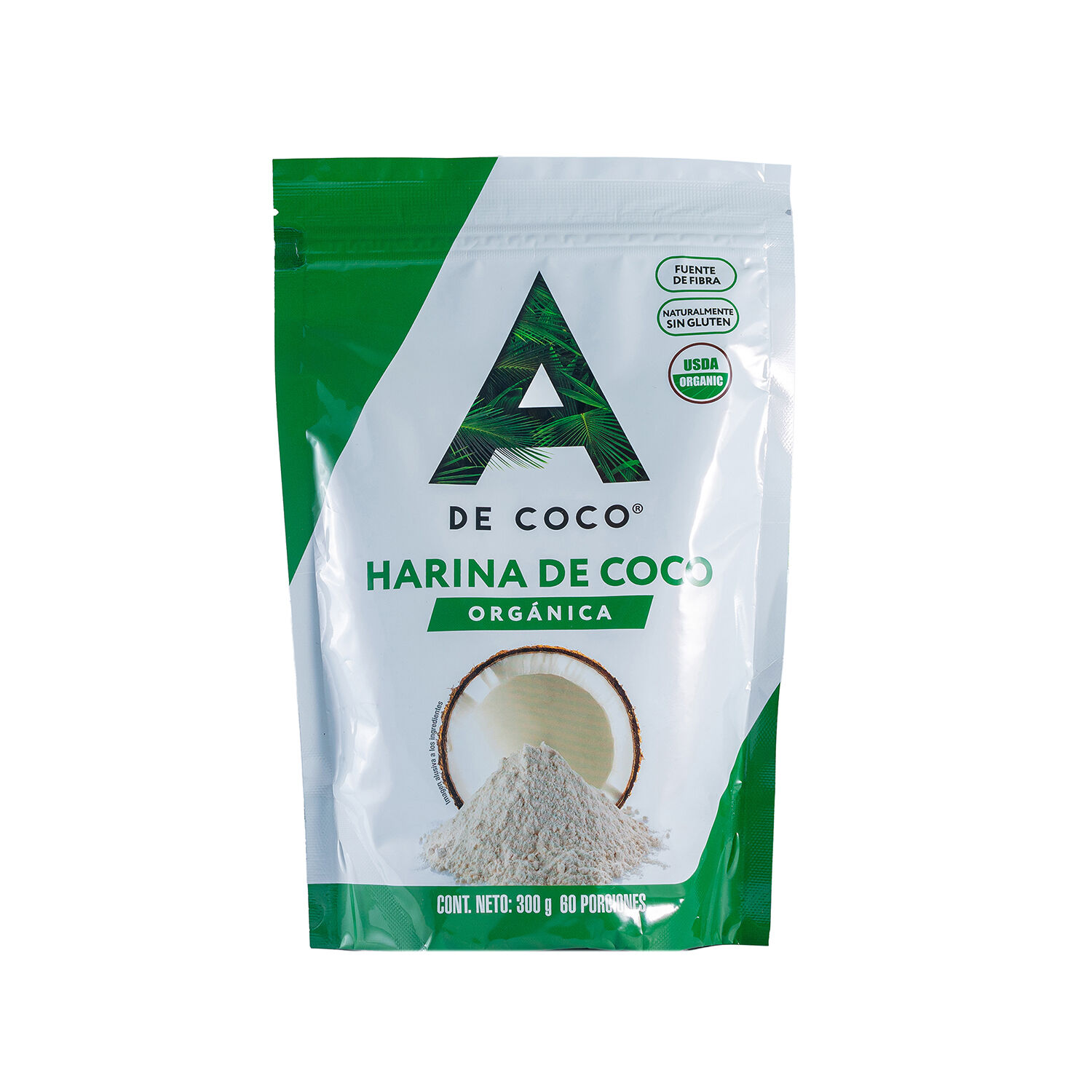 Harina De Coco Organica A De Coco 300.0 Gr