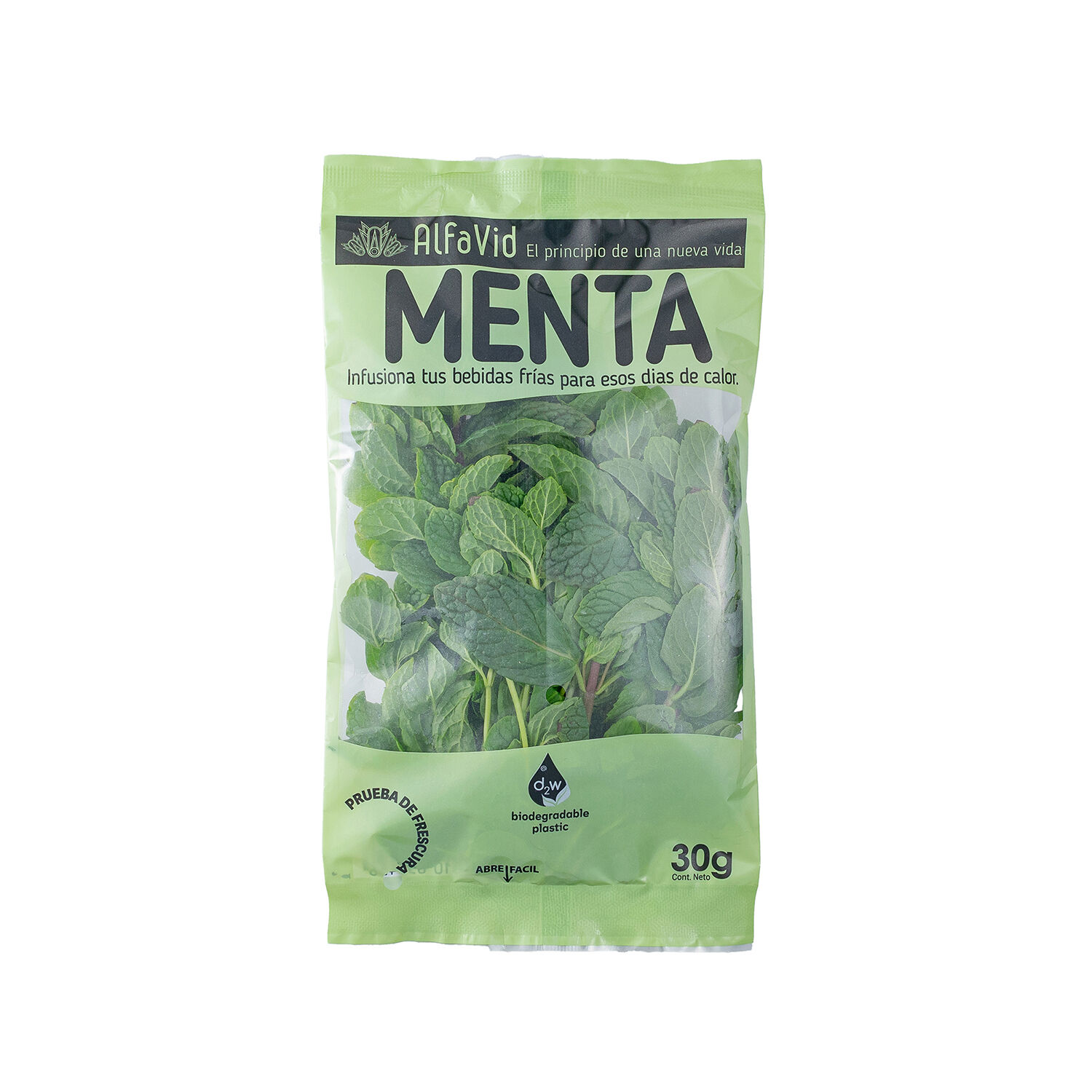 Menta Natural Alfavid 30.0 Gr