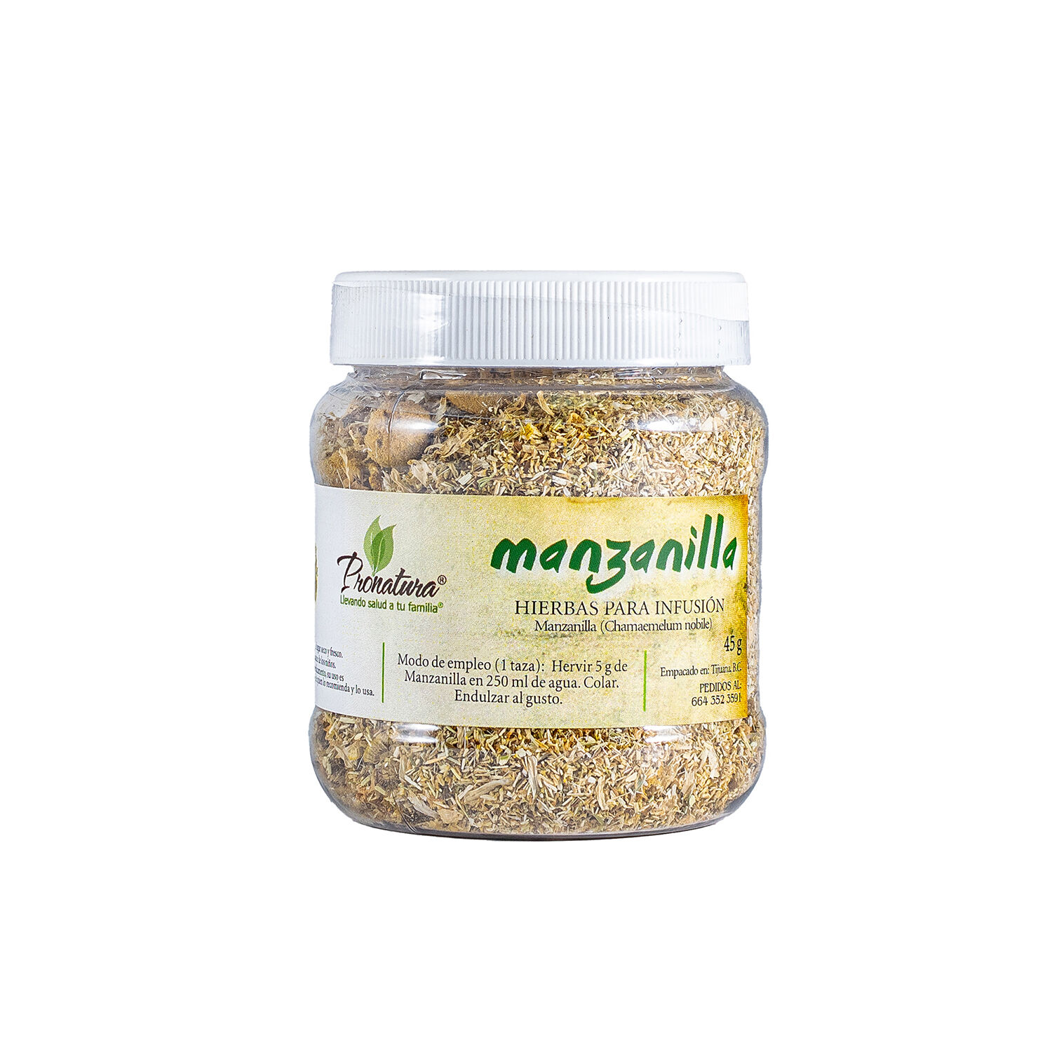Manzanilla P/ Infusion Pronatura 45.0 Grag