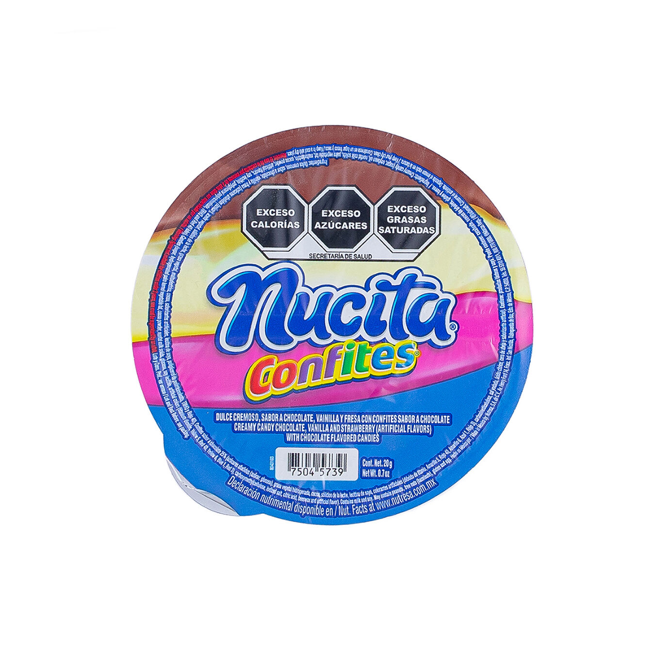 Chocolates Trisabor Confites Nucita 20.0 Gr