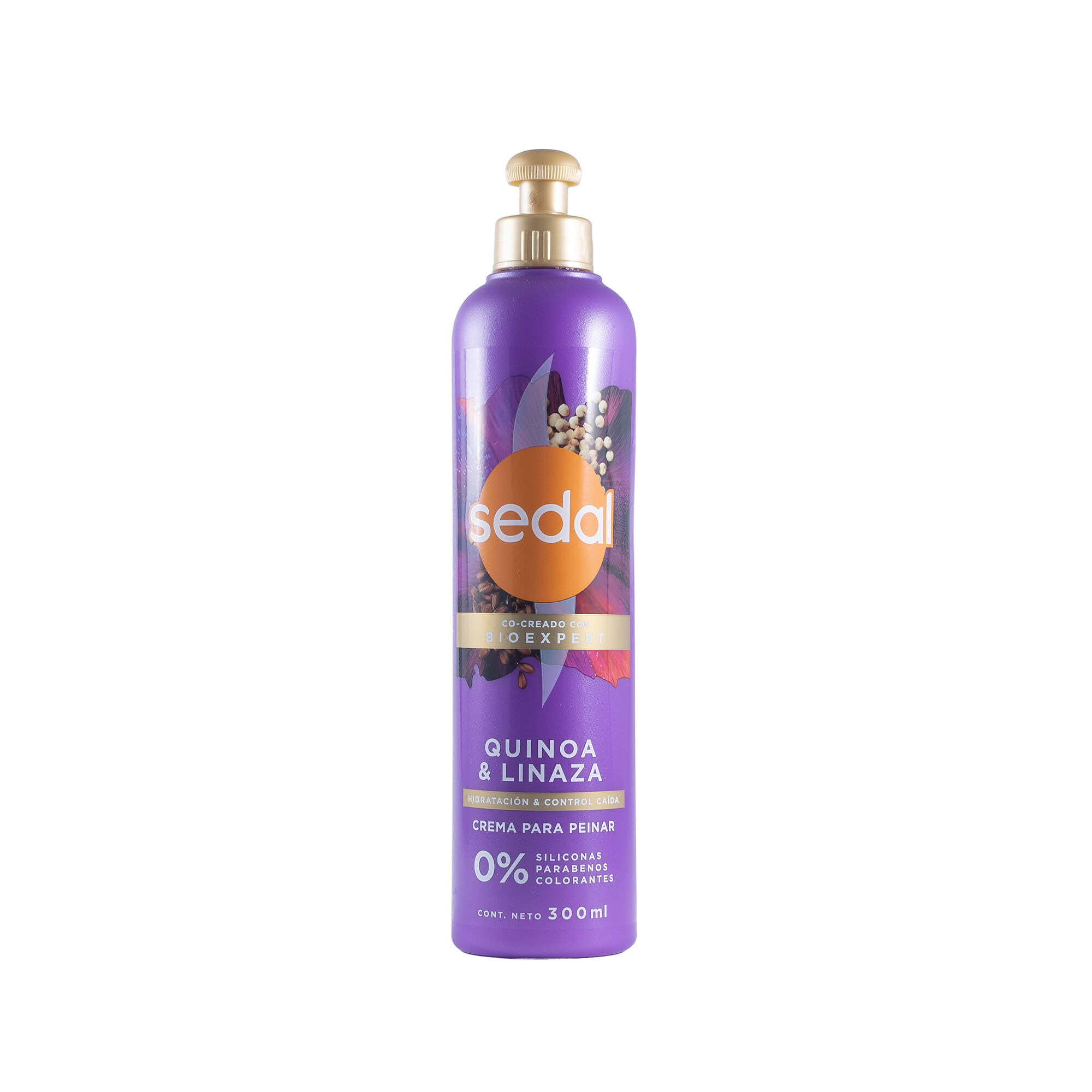 Crema Para Peinar Quinoa Y Linaza Sedal 300.0 Ml