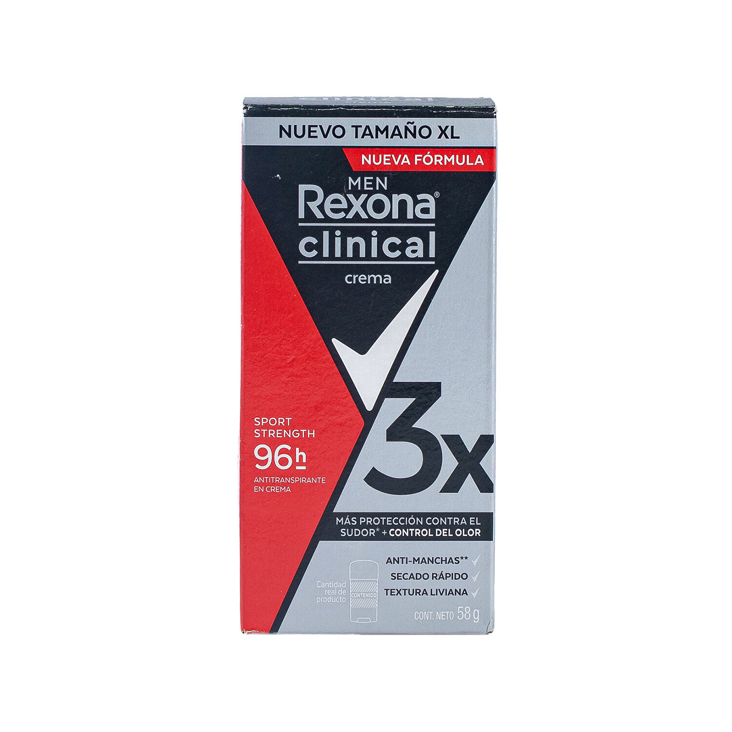 Antitranspirante Sport Strngth Rexona Clinical 58.0 Gr