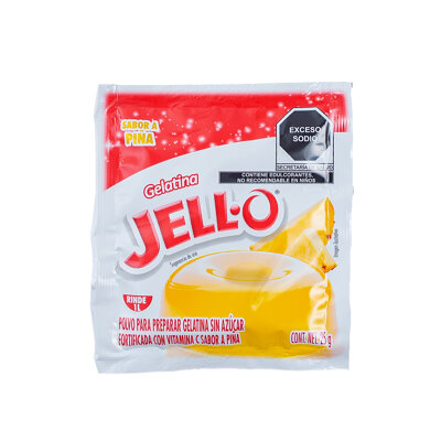 Gelatina Pina Jello 25 Gr