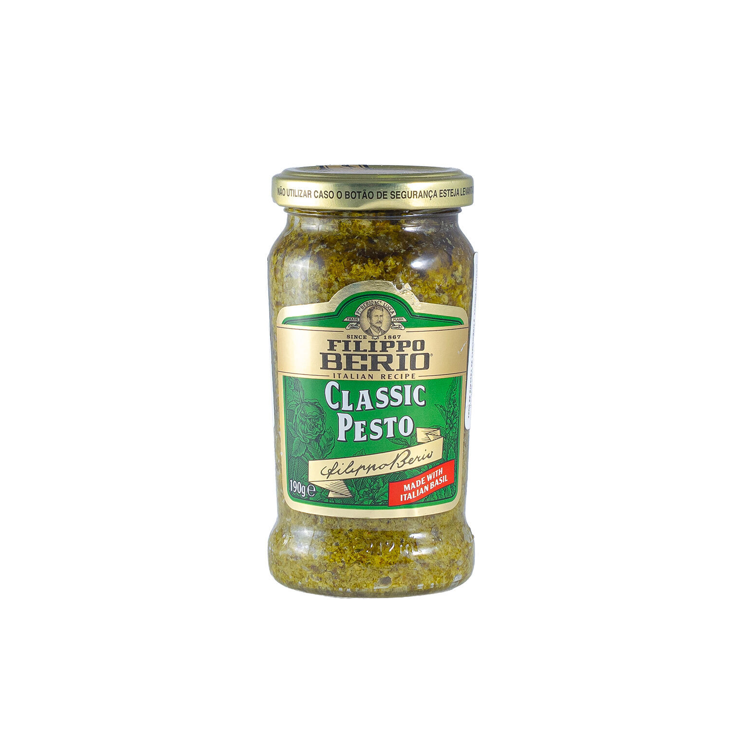 Salsa Pesto Clasico Filippo Berio 190.0 Gr