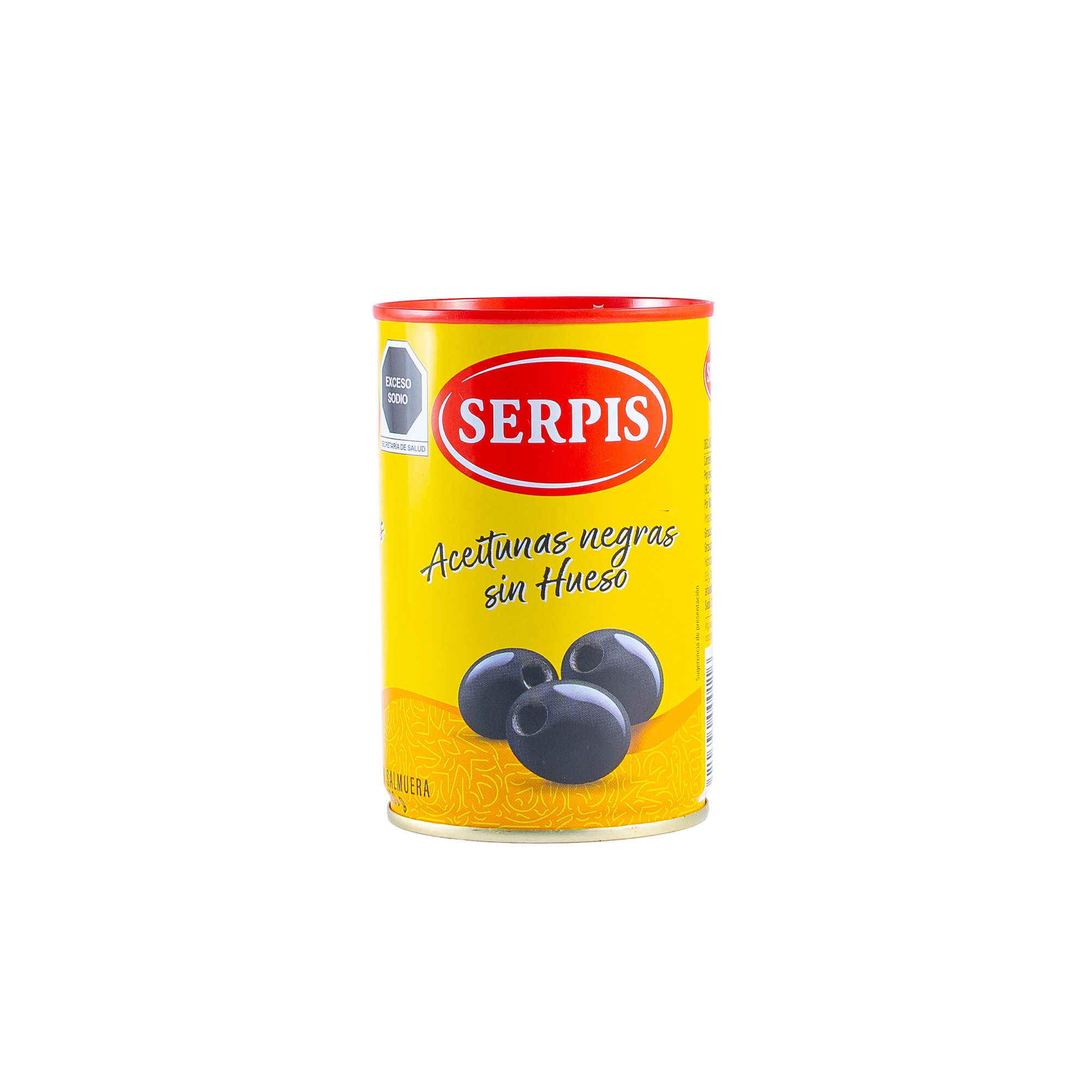 Aceituna Negra Caceraña Sin Hueso Serpis 300.0 Gr