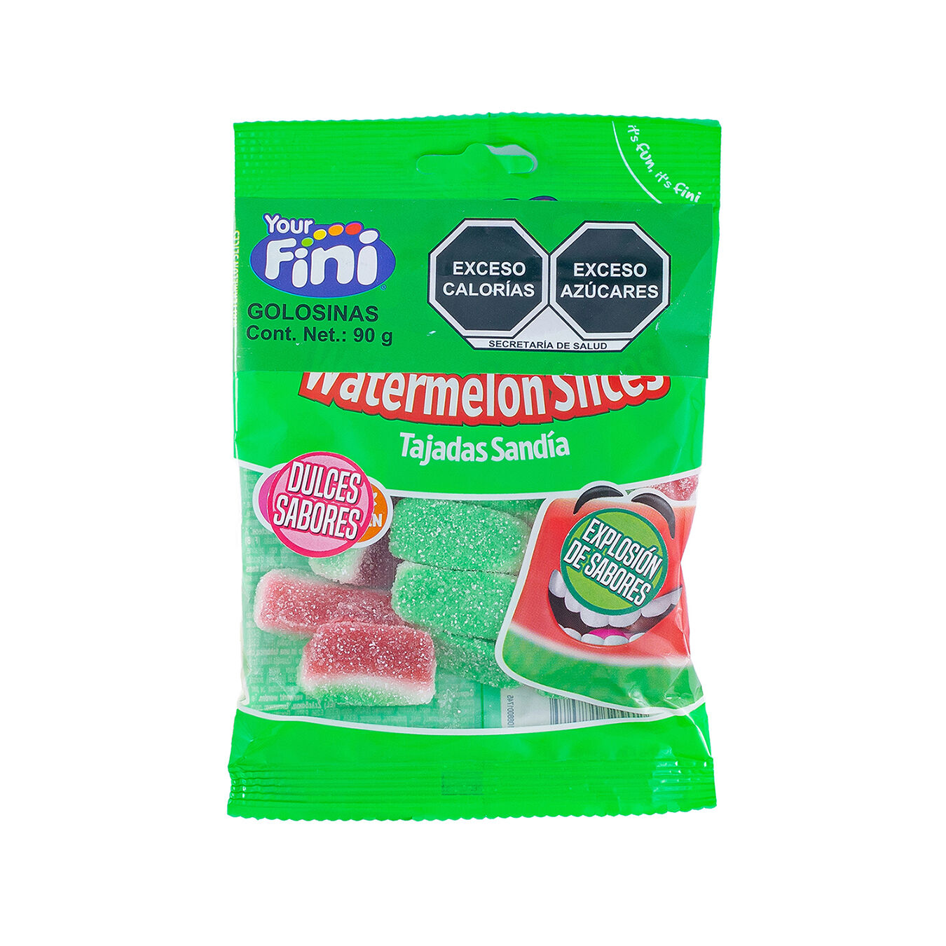 Gomitas Watermelon Slices Fini 90.0 Gr