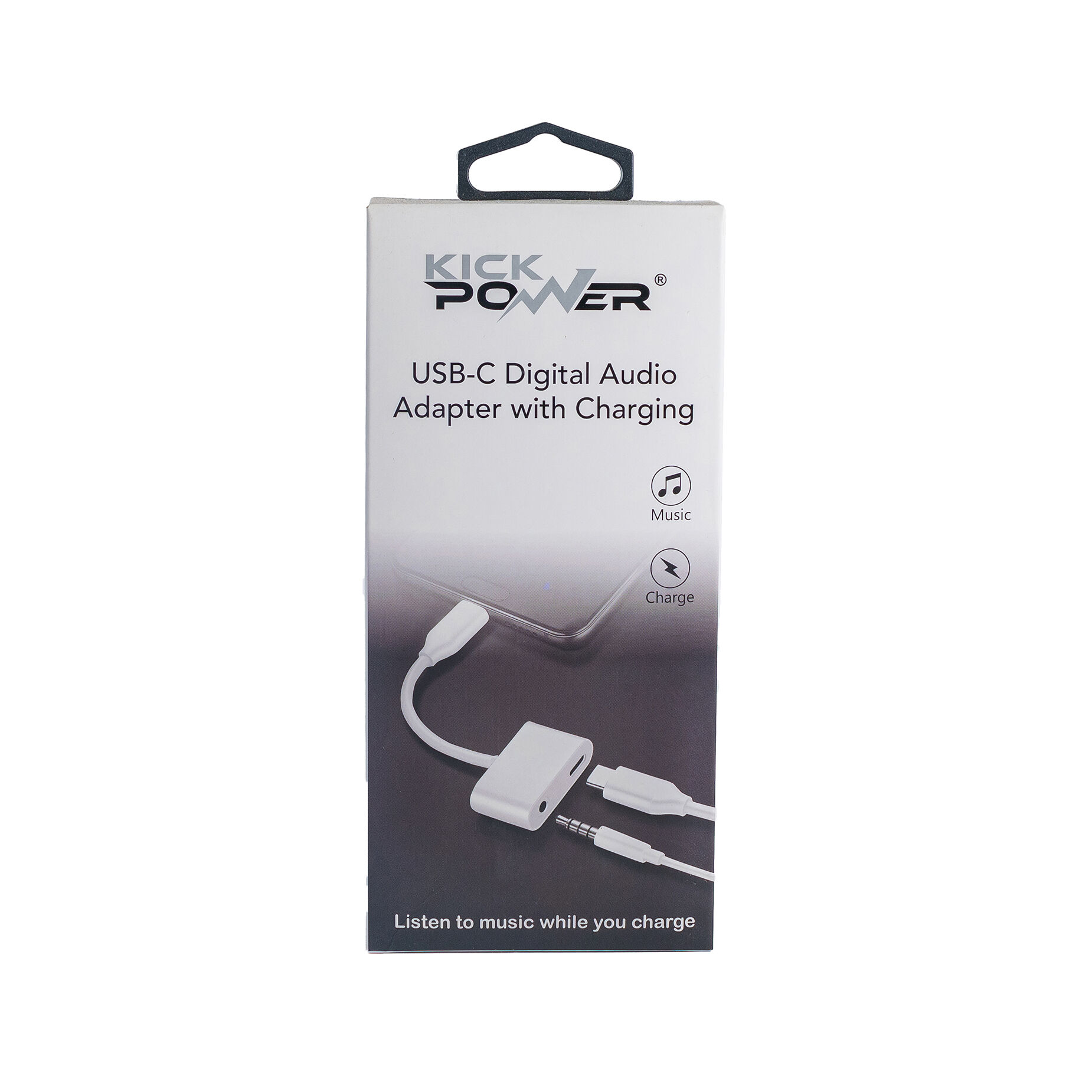 Adaptador De Audio Para Android Kick Power 1 0 Pza