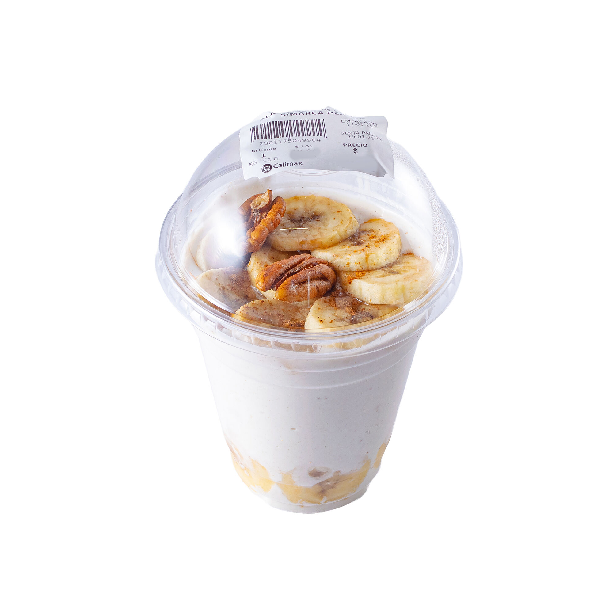 Overnight Oat Cocoa Platano Cocina Pronto 1.0 Pza