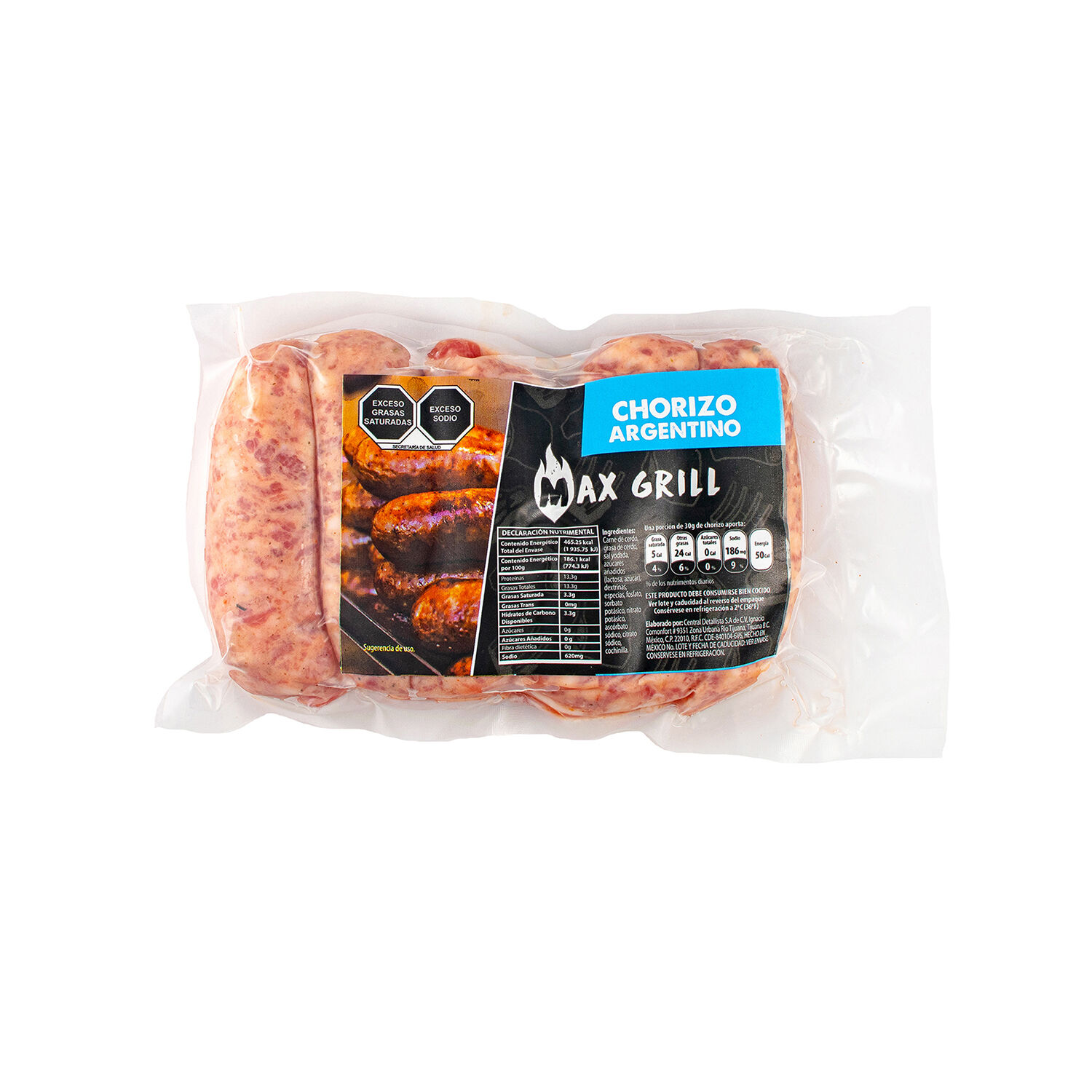 Chorizo Argentino Max Grill 550.0 Gr