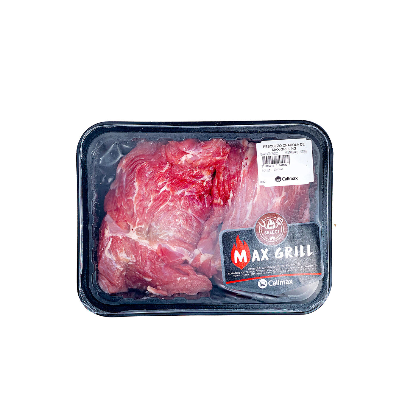 Pescuezo Charola De Res Max Grill 1.0 Kg