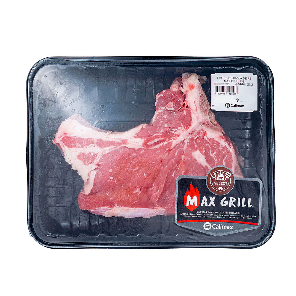 T Bone Charola De Res Max Grill 1.0 Kg