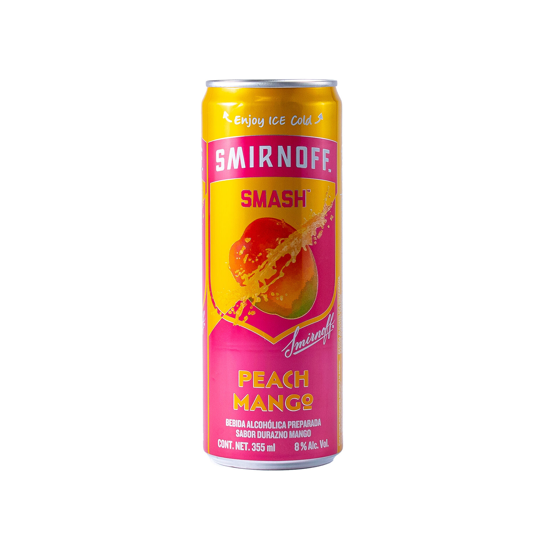 Bebida Peach Mango Smirnoff 355.0 Ml