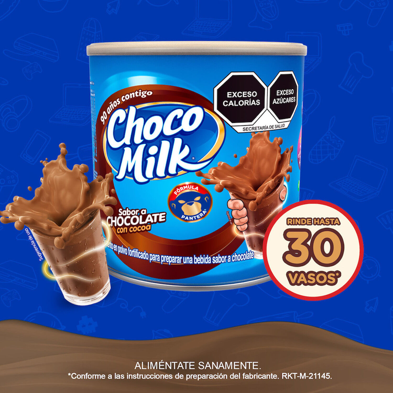 Chocolate Lata Chocomilk 400.0 Gr