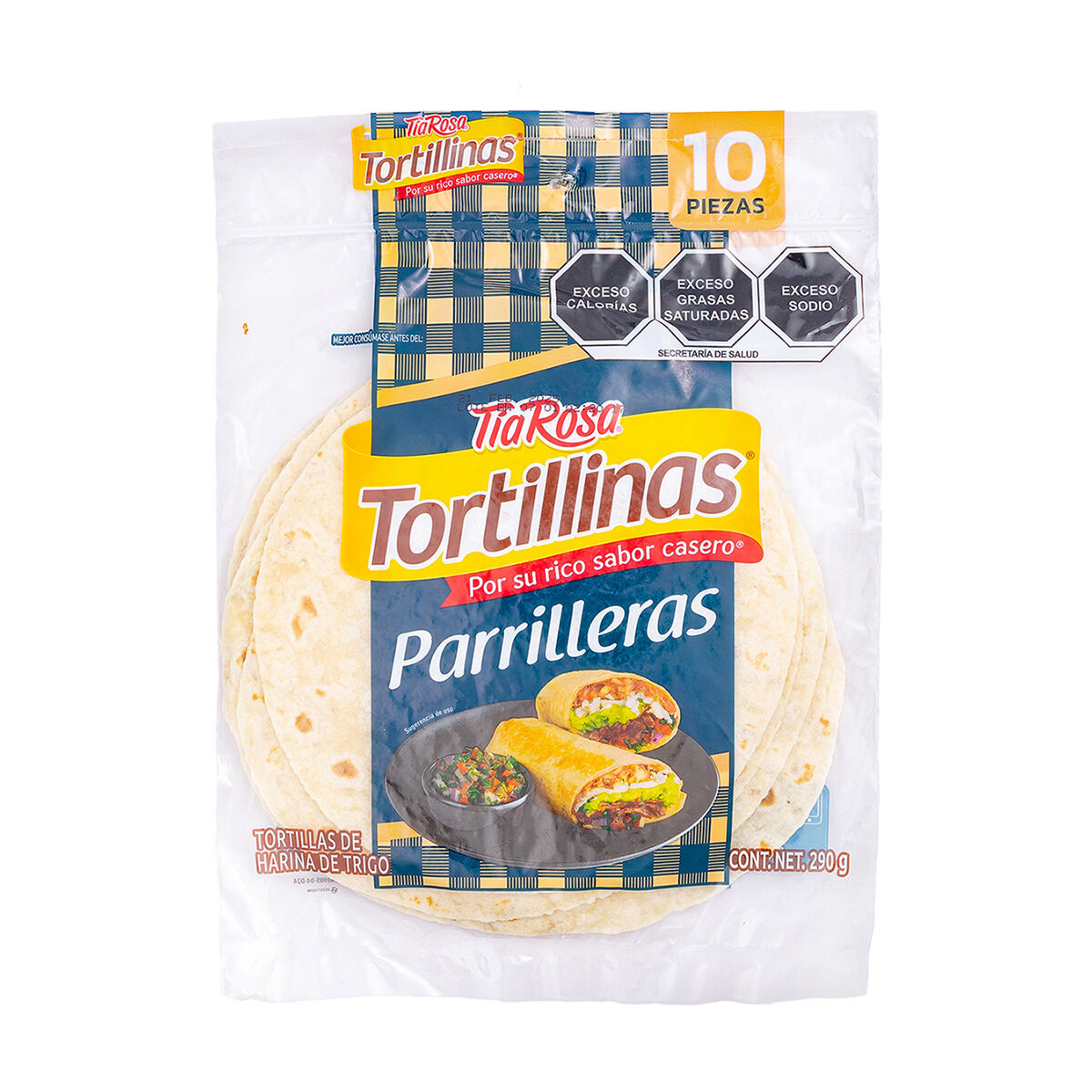 Tortillinas Norte Tia Rosa 22.0 Pza