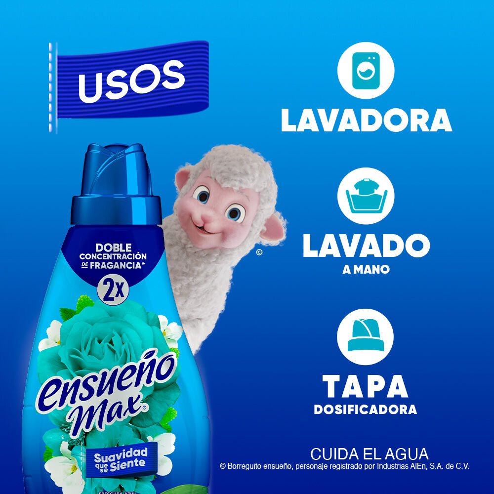 Suavizante Max Azul Ensueño 1.5 Lt