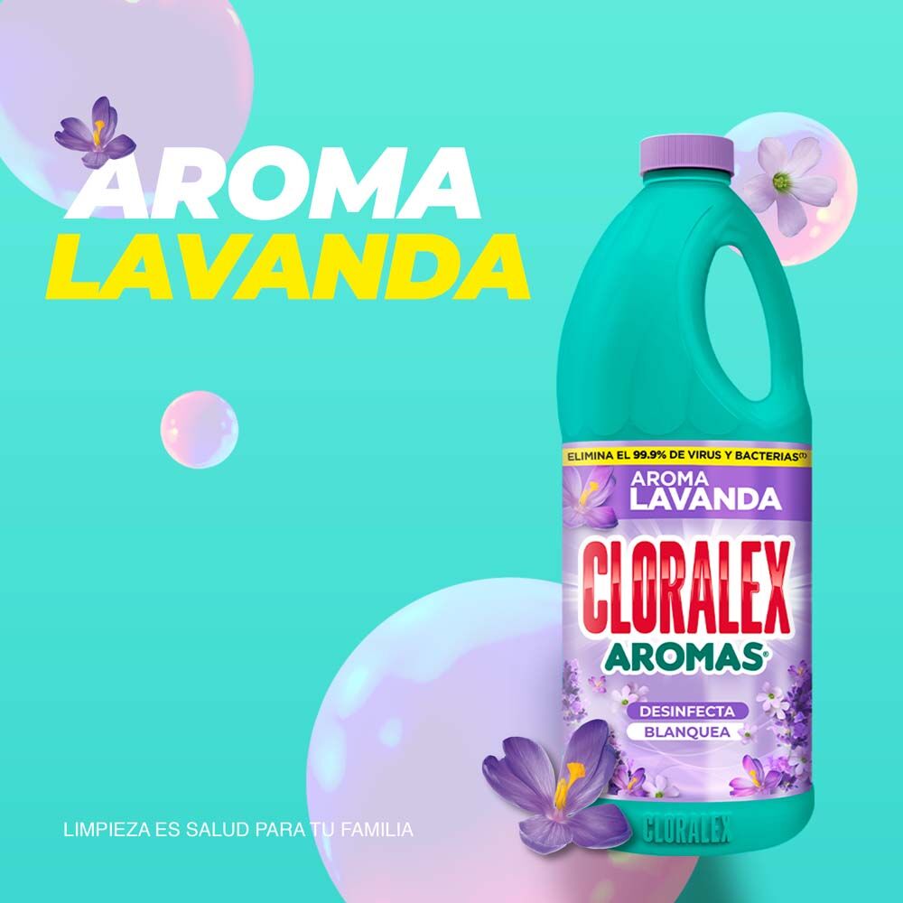 Blanqueador Aromas Lavanda Cloralex 2.0 Lt