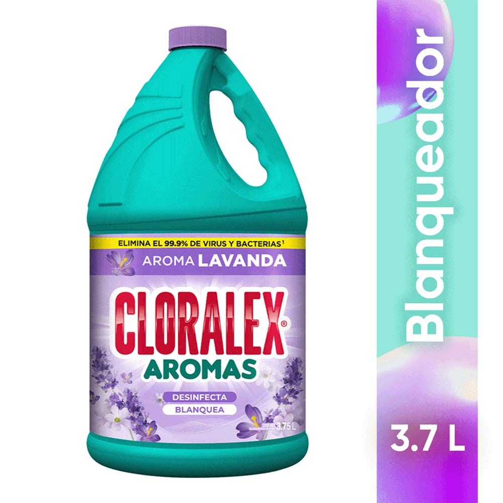 Blanqueador Aromas Lavanda Cloralex 3.75 Lt