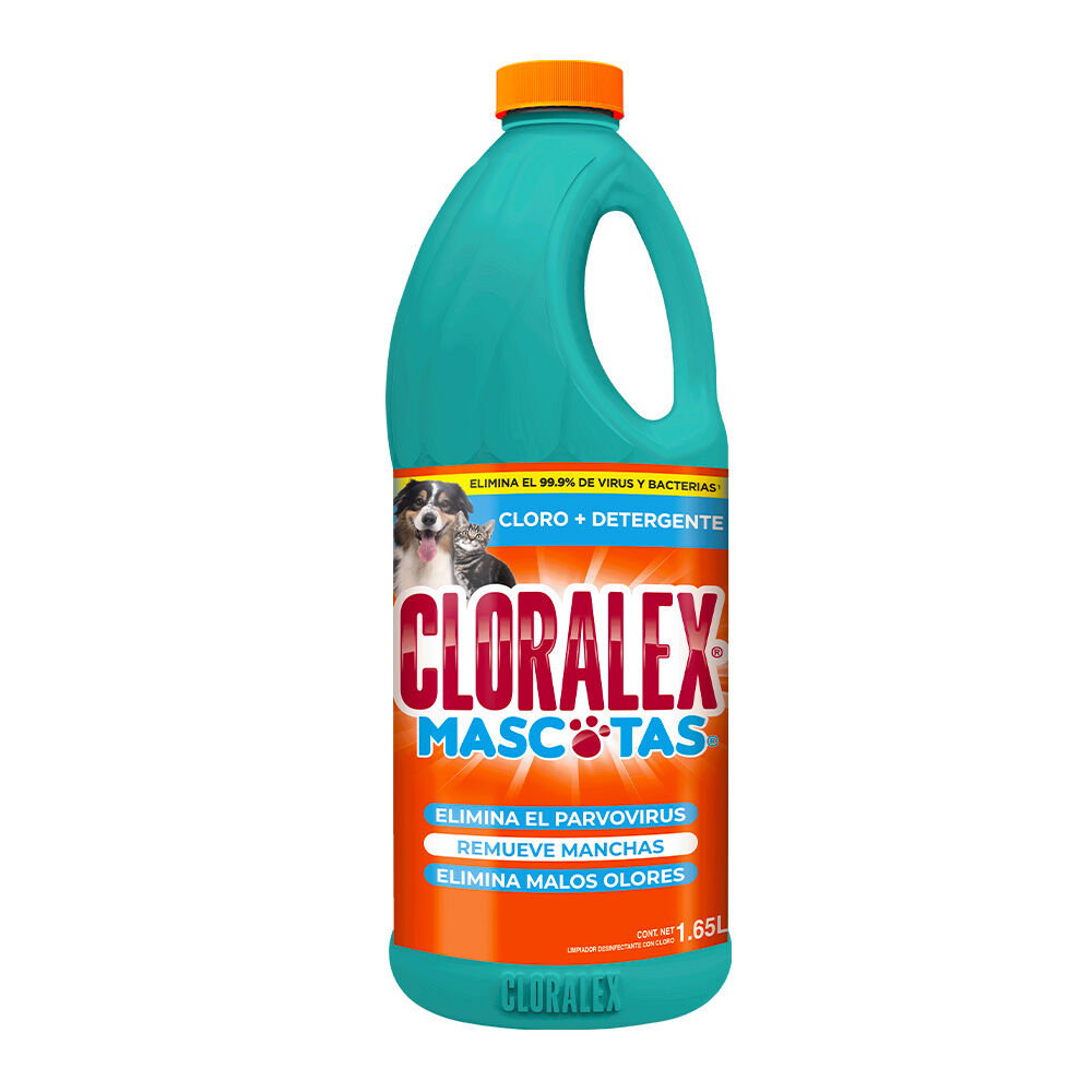 Limpiador Liquido Con Cloro Mascotas Con Aroma Cloralex 1