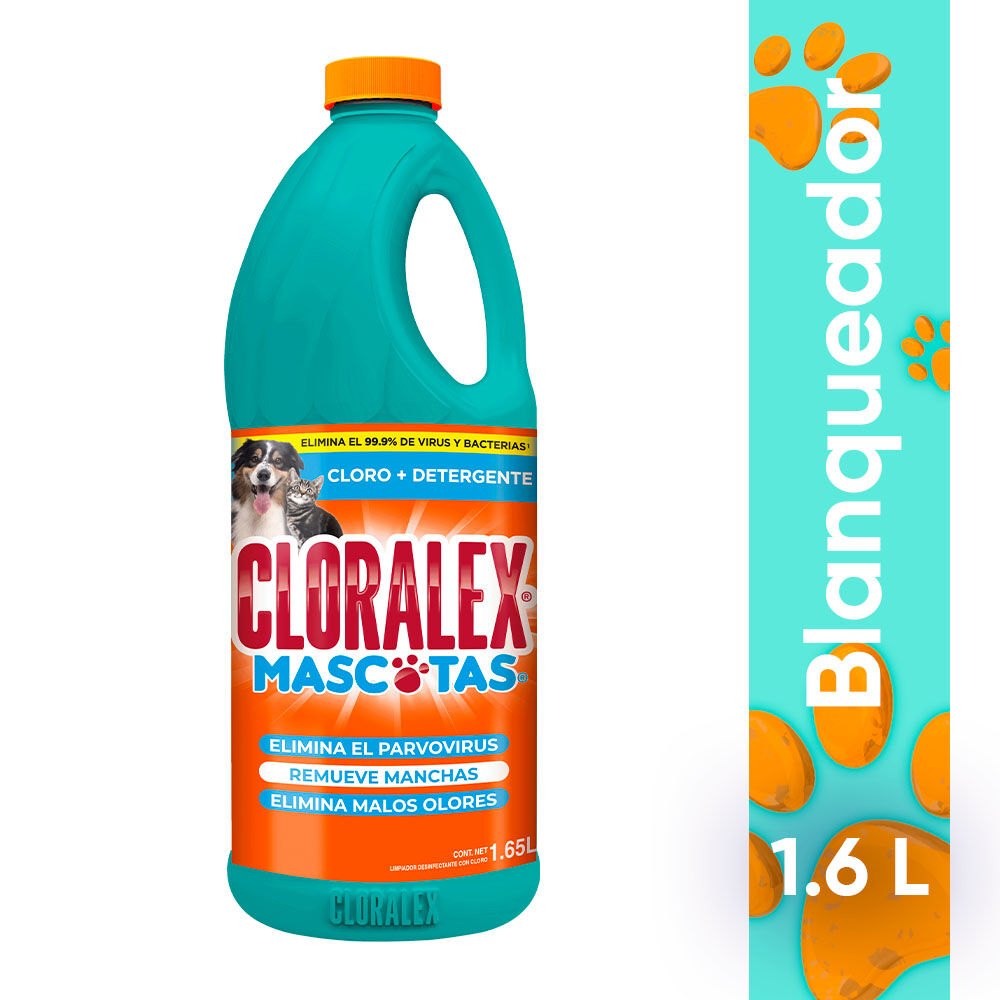 Limpiador Liquido Con Cloro Mascotas Con Aroma Cloralex 1