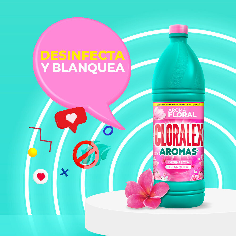 Cloro Aroma Floral Cloralex 950.0 Ml