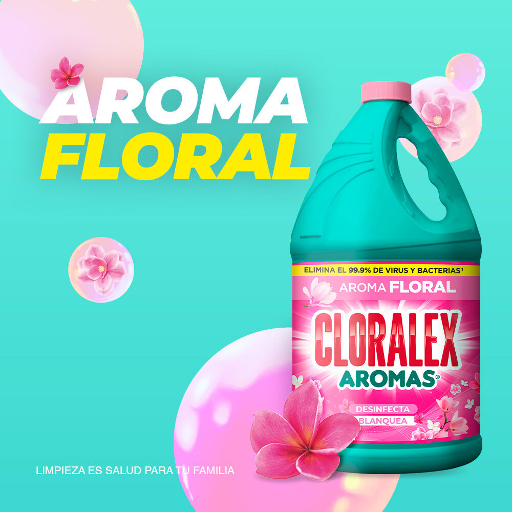 Cloro Aroma Floral Cloralex 3.75 Lt