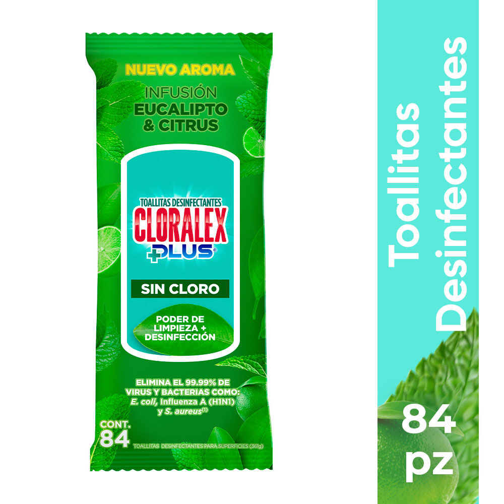 Toallitas Desinfectantes Herbal Cloralex 12.0 Pza