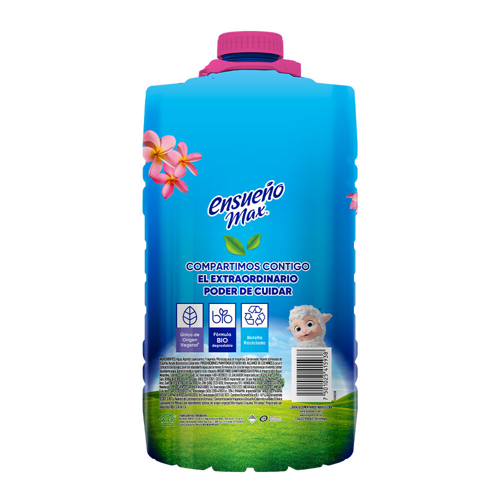 Suavizante Zero Enjuague Frescura Primaveral Ensueño Max