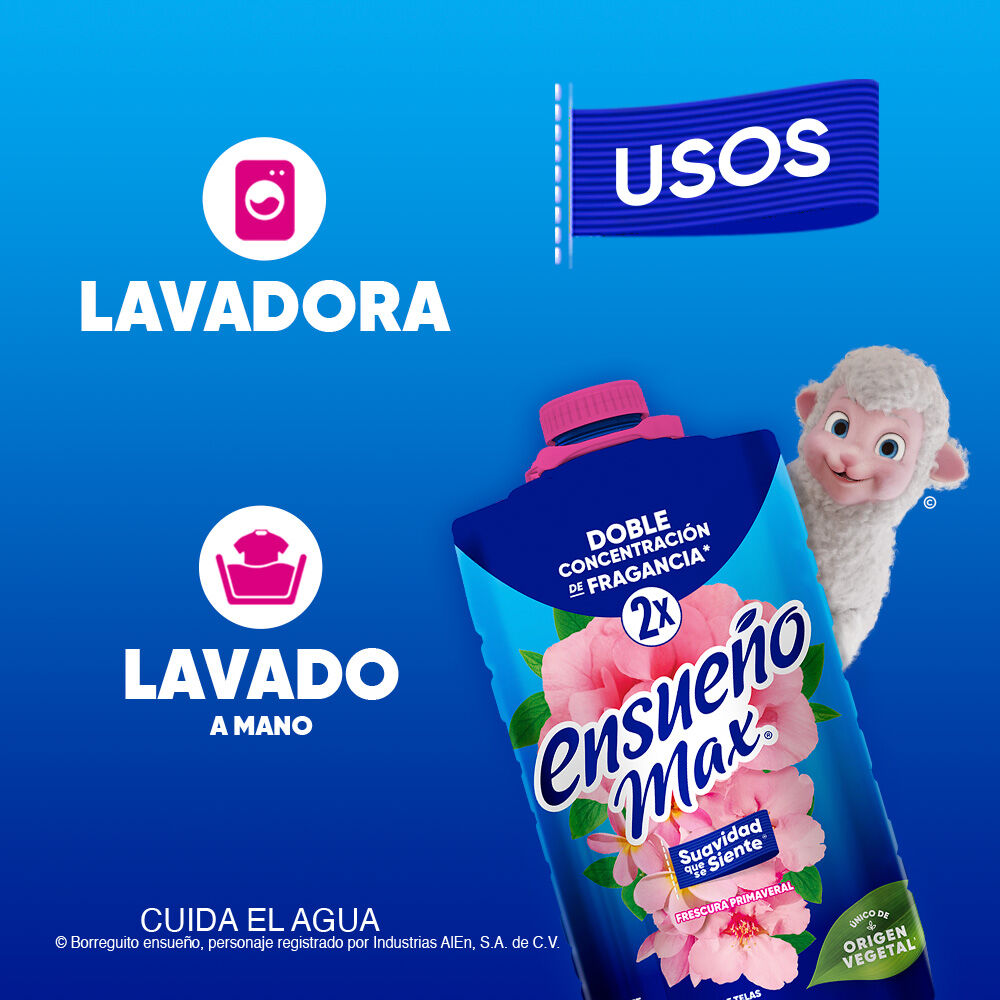 Suavizante Zero Enjuague Frescura Primaveral Ensueño Max