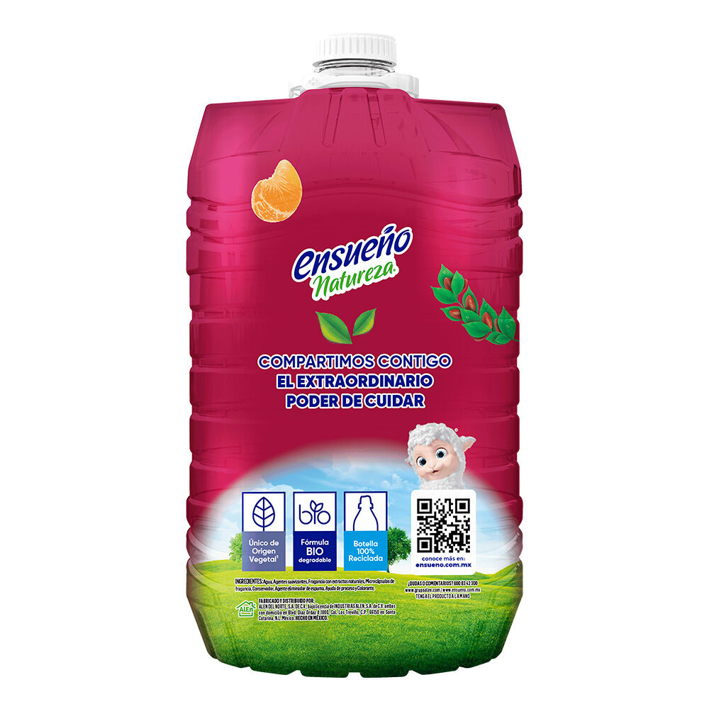 Suavizante De Telas Naturaleza Argan Mandarina Ensueño 5.