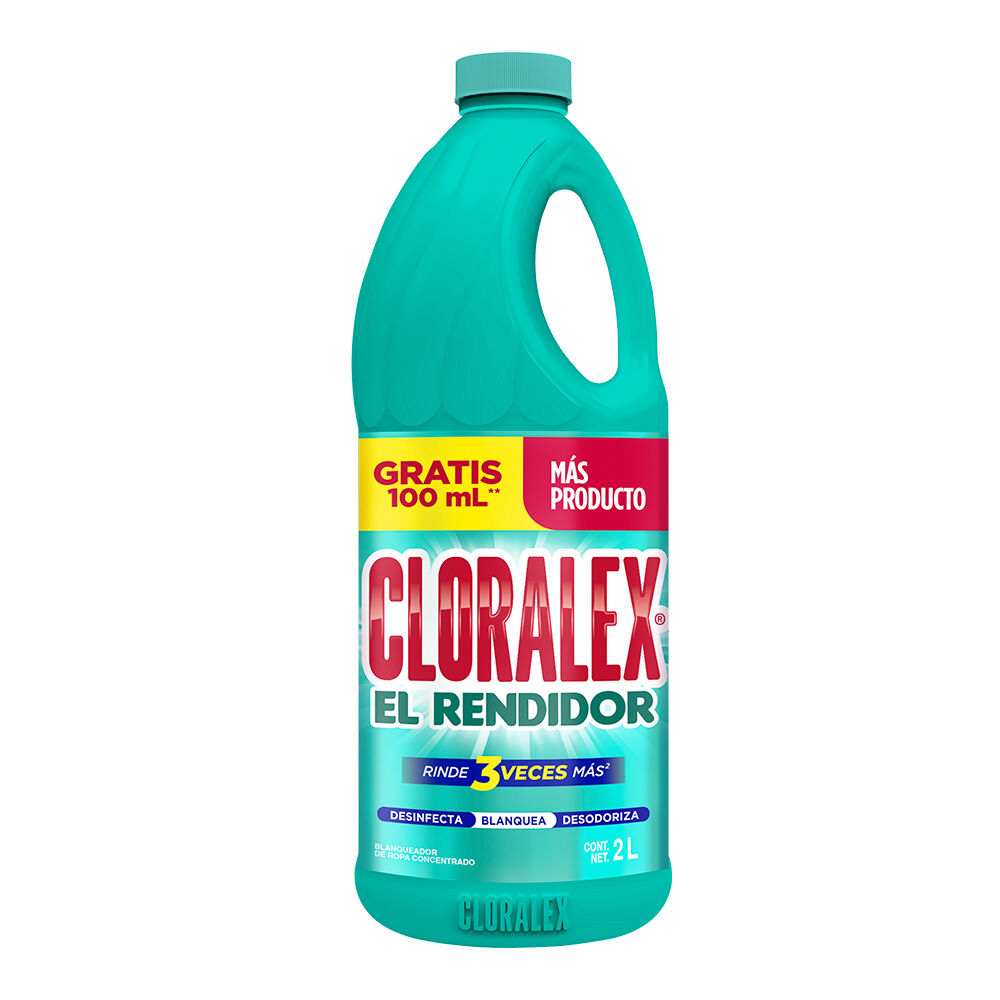 Cloralex Rendidor 1.9l + 100ml Cloralex 2.0 Lt
