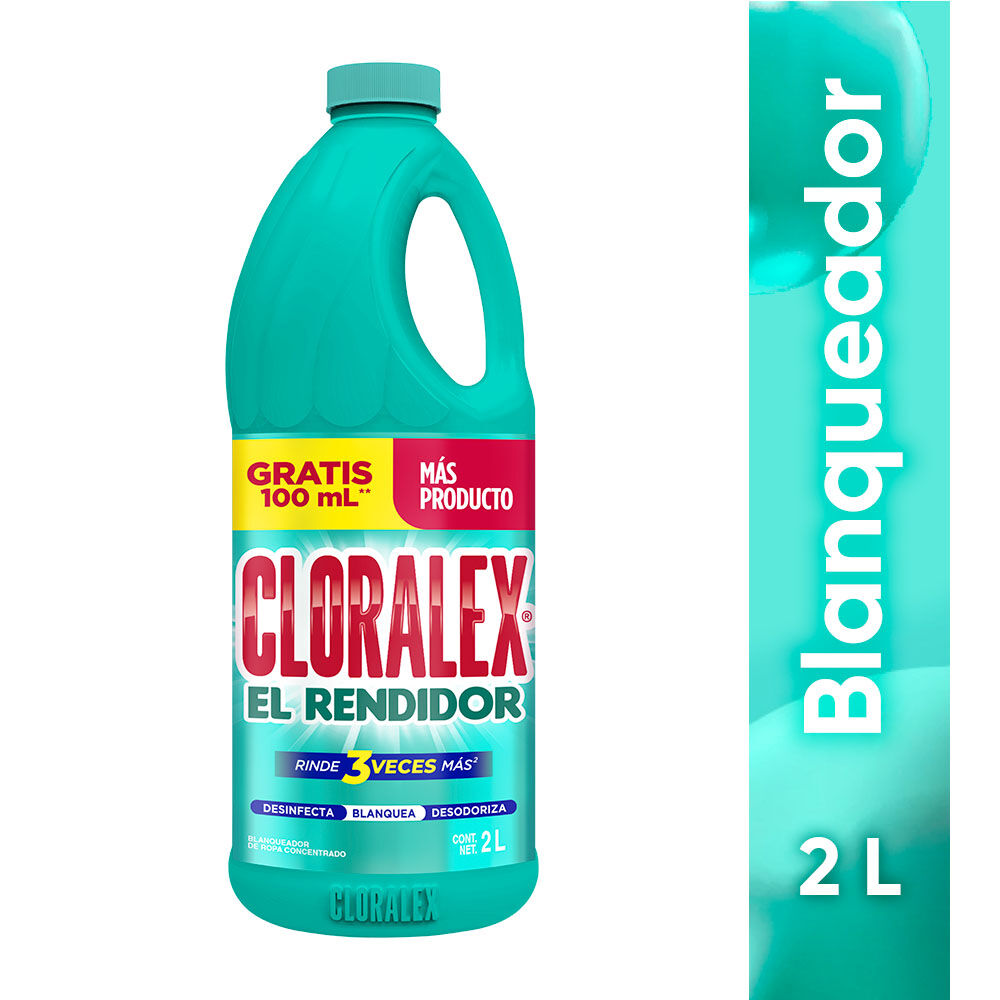 Cloralex Rendidor 1.9l + 100ml Cloralex 2.0 Lt