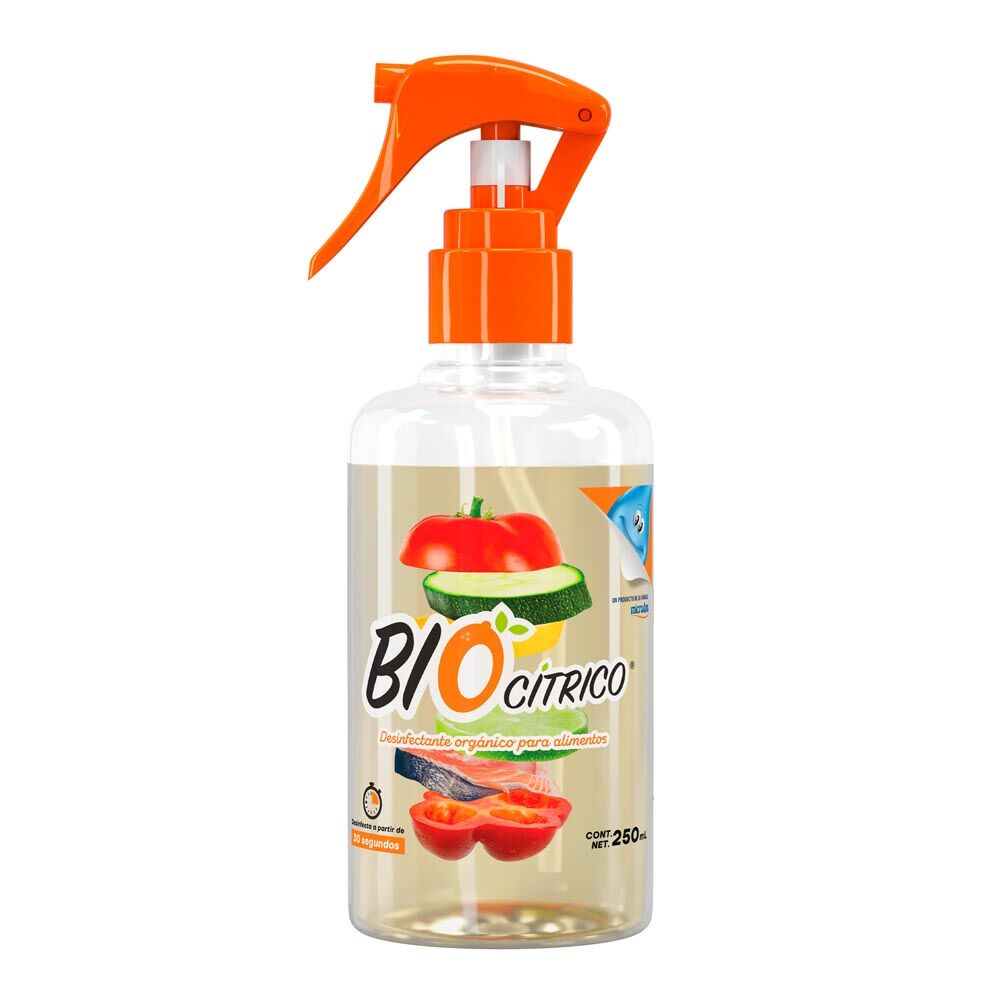 Desinfectante Organico Biocitrico 250.0 Ml