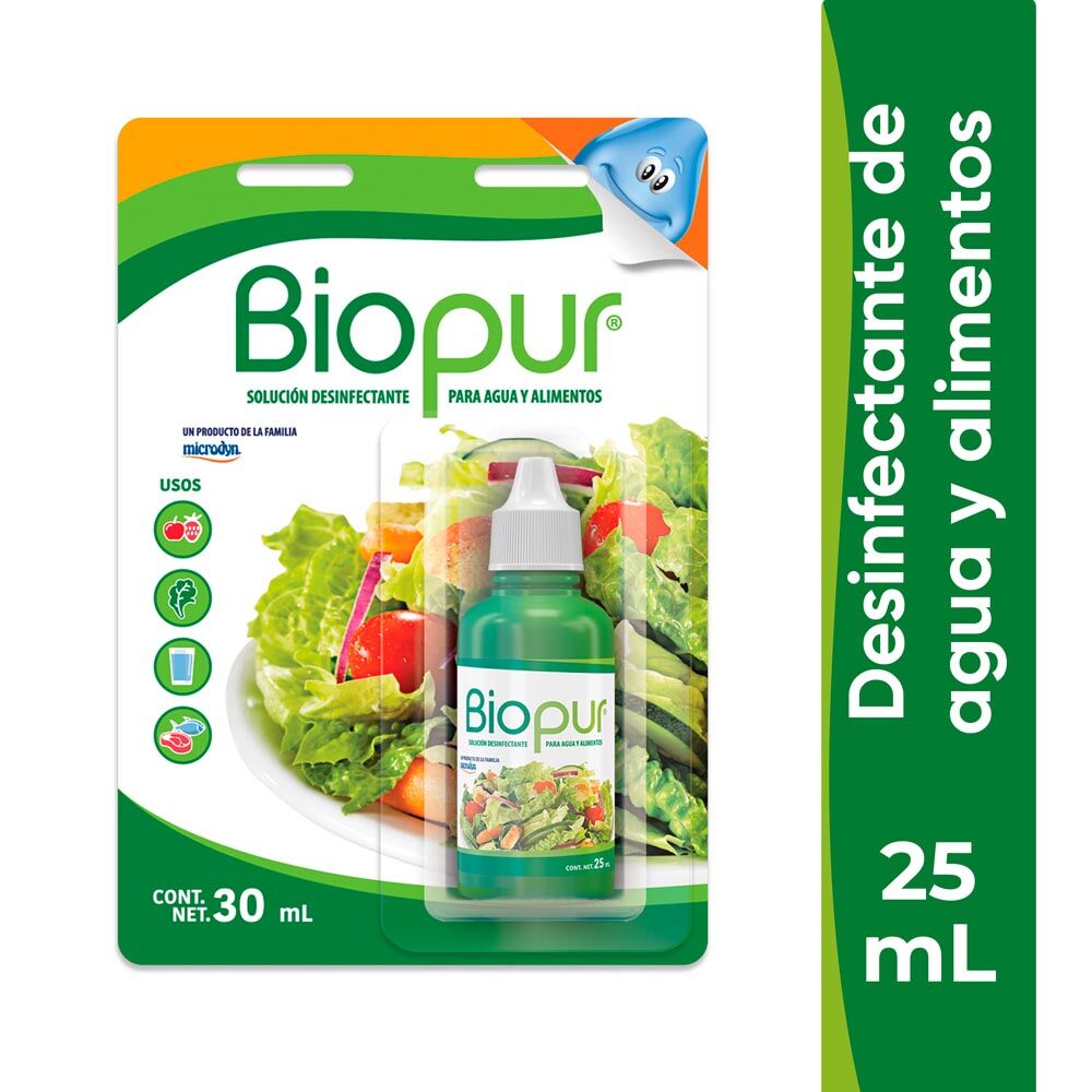 Desinfectante Solucion Biopur 25.0 Ml