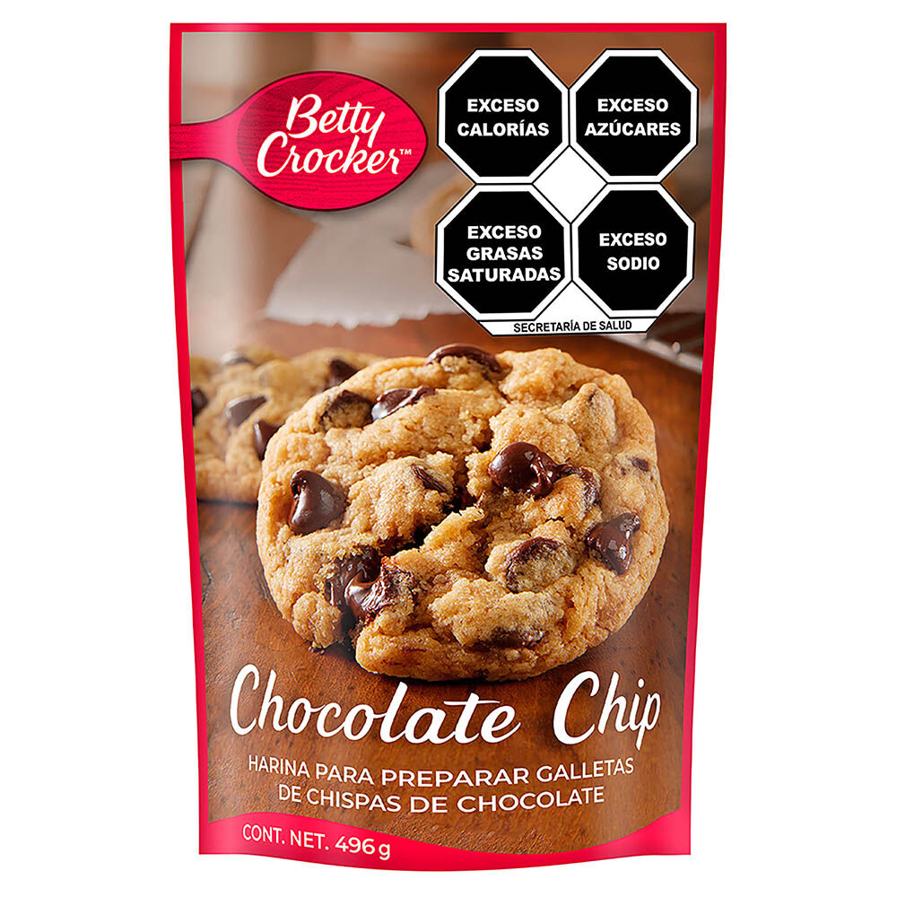 Harina Para Galletas Chocolate Chip Betty Crocker 496.
